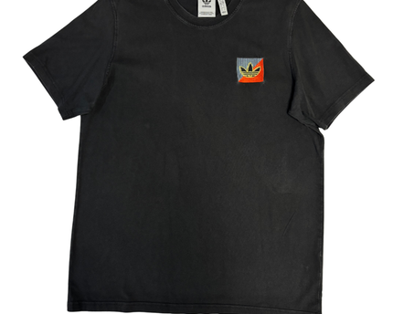 Adidas Black Graphic Trefoil T-Shirt