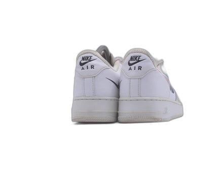 Nike Air Force 1 Low '07 Quadruple Swoosh White Navy Crimson  Sneaker | EU 41