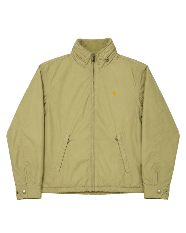 Polo Ralph Lauren Olive Green Full-Zip Lightweight Jacket