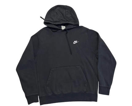 Nike Charcoal Swoosh Hoodie