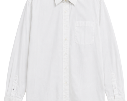 Tommy Hilfiger White Regular Fit Long Sleeve Button-Down Shirt