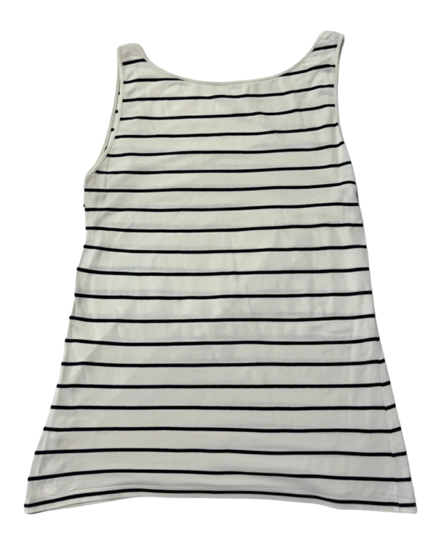 H&M Black and White Striped Tank Top