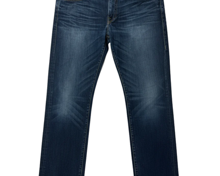 True Religion Blue Geno Relaxed Slim Jeans