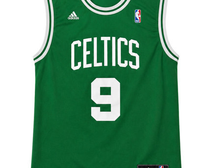 Adidas Green Boston Celtics Rajon Rondo #9 NBA Basketball Jersey