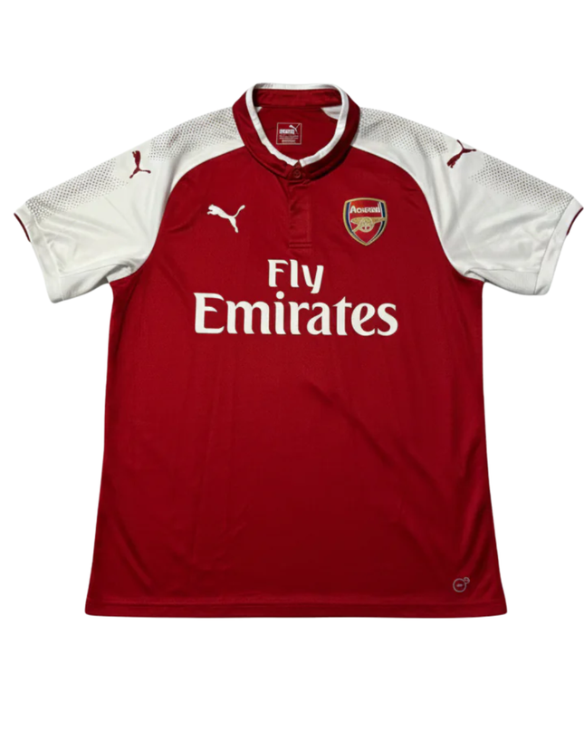 Arsenal 2017-18 Puma Red  Home Jersey