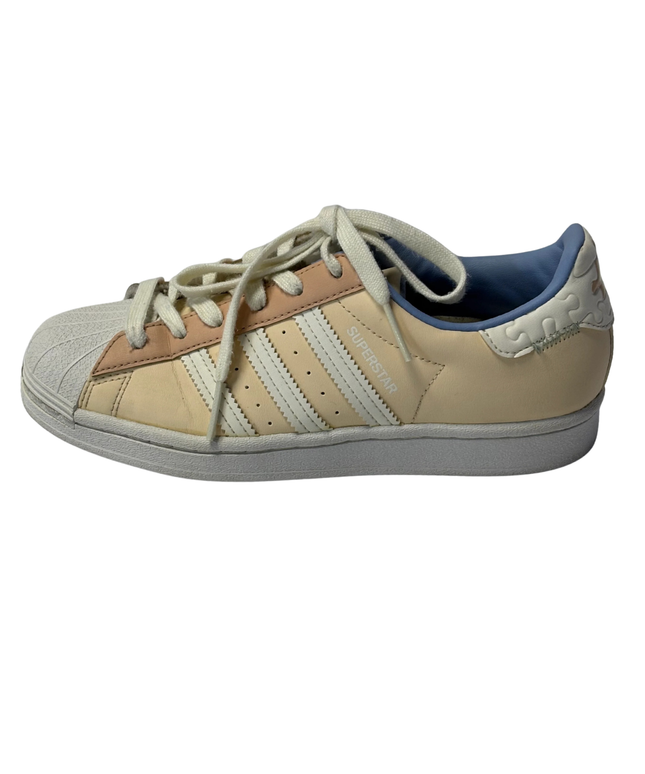 Adidas Superstar Puzzle Shell Toe Sneakers | Beige | EU 37⅓