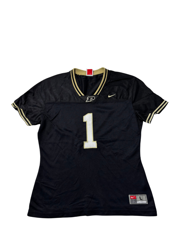 Nike Black Purdue University Boilermakers #1 Collegiate Jersey