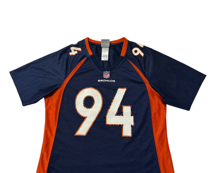 NFL PRO LINE Navy Blue Denver Broncos 94 Sports Jersey