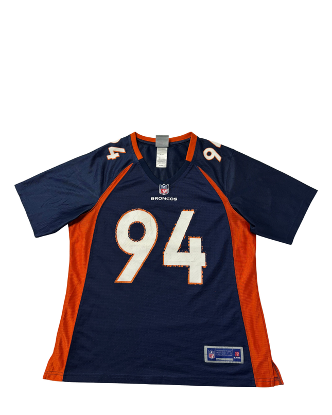 NFL PRO LINE Navy Blue Denver Broncos 94 Sports Jersey