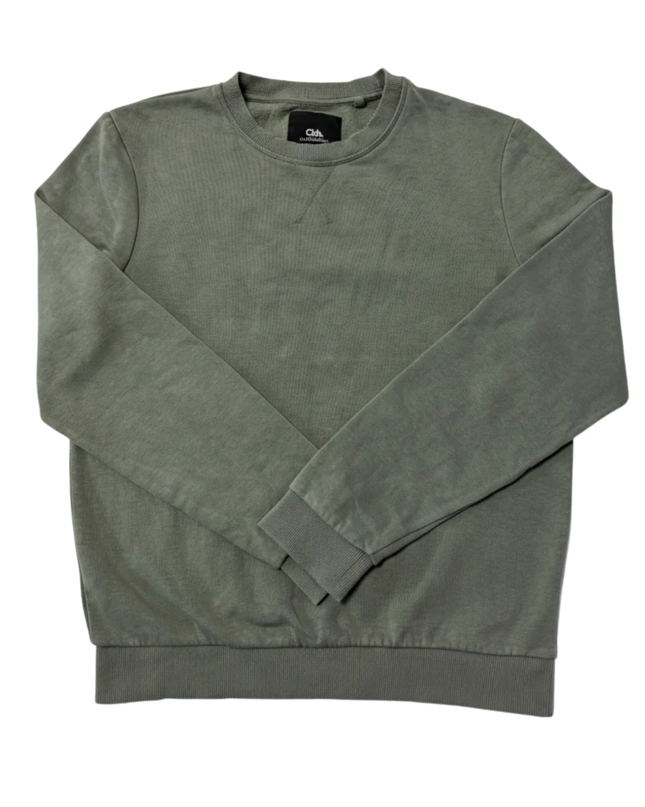 Clockhouse Sage Green Crewneck Sweatshirt