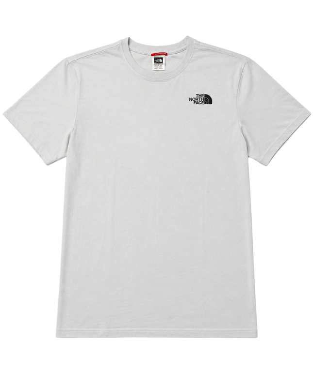 The North Face White Graphic Short Sleeve Tee
