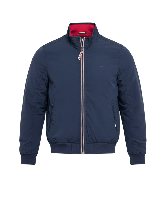HILFIGER DENIM Navy Blue Lightweight Bomber Jacket