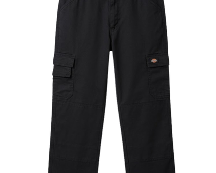 Dickies Male Black Double Knee Cargo Pants