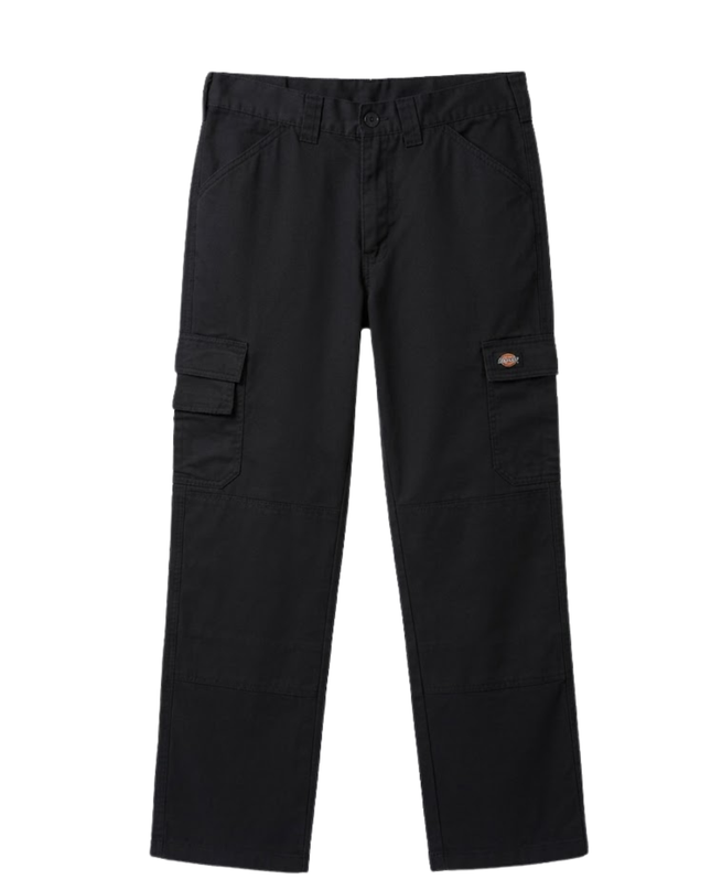 Dickies Male Black Double Knee Cargo Pants