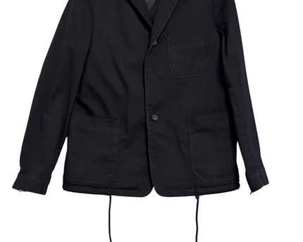 Diesel Black Men's Utility Blazer Jacket