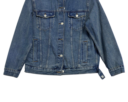 Topshop Moto Blue Denim Jacket