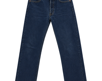 Levi's 501 Straight Leg Dark Blue Vintage Jeans
