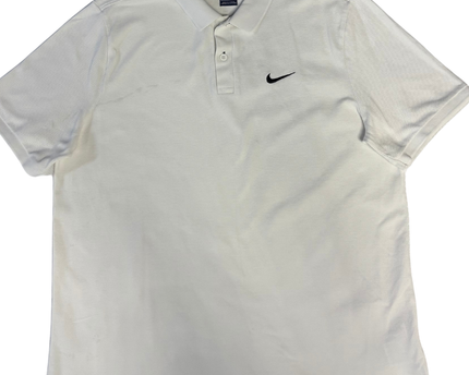 Nike White Classic Men's Polo Shirt