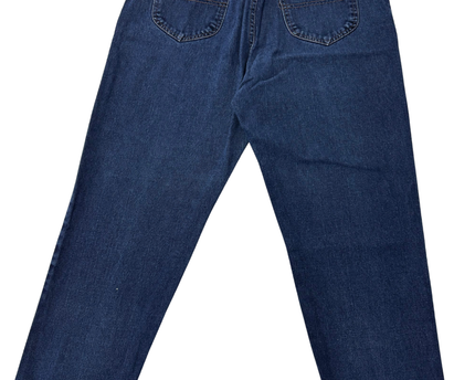 Riders Women's High-Waisted Straight Leg Blue Jeans