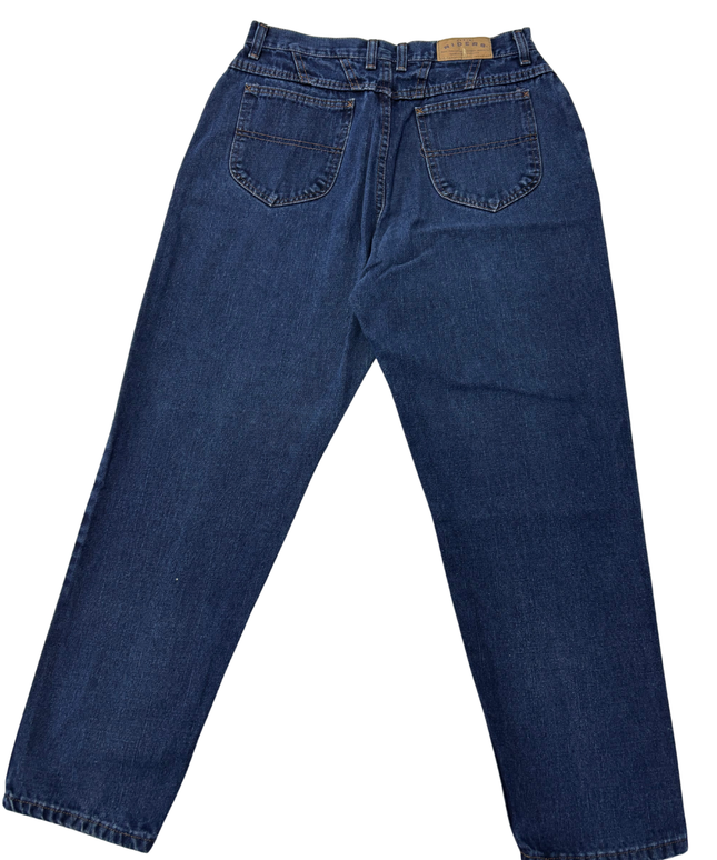 Riders Women's High-Waisted Straight Leg Blue Jeans