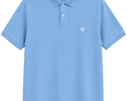 CHAPS Light Blue Short Sleeve Polo Shirt