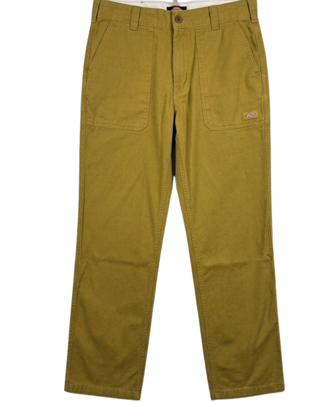 Dickies Mustard Herringbone Fatigue Utility Pants