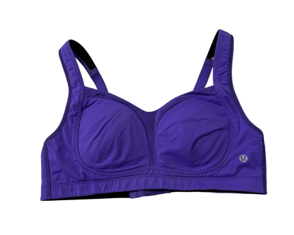 Lululemon Purple High Support Molded Cup Sports Bra