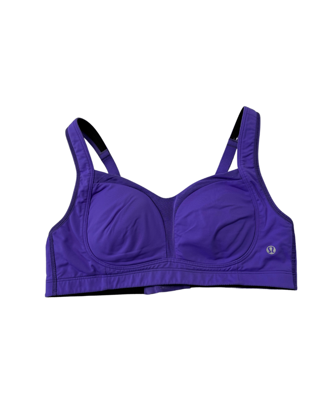 Lululemon Purple High Support Molded Cup Sports Bra