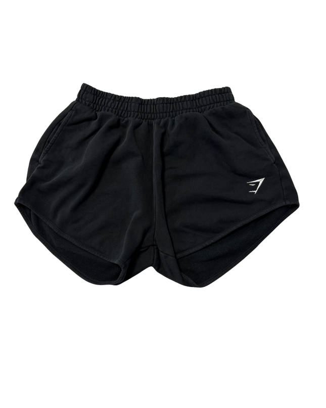 Gymshark Black Fleece Loose Fit Sports Shorts