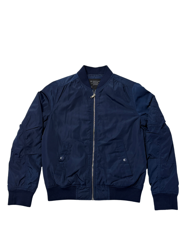 Giordano Blue Bomber Jacket