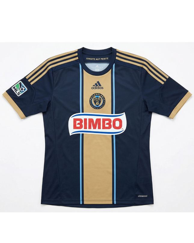 MLS Adidas Navy Blue Philadelphia Union Soccer Jersey