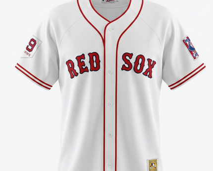 Mitchell & Ness White 1939 Ted Williams Boston Red Sox Jersey