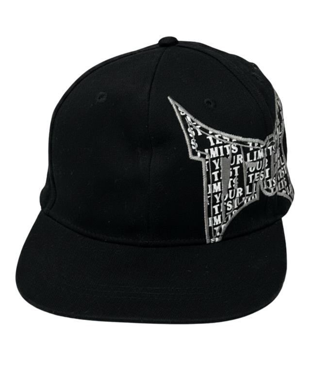 Tapout Black Graphic Test Your Limits Baseball Cap