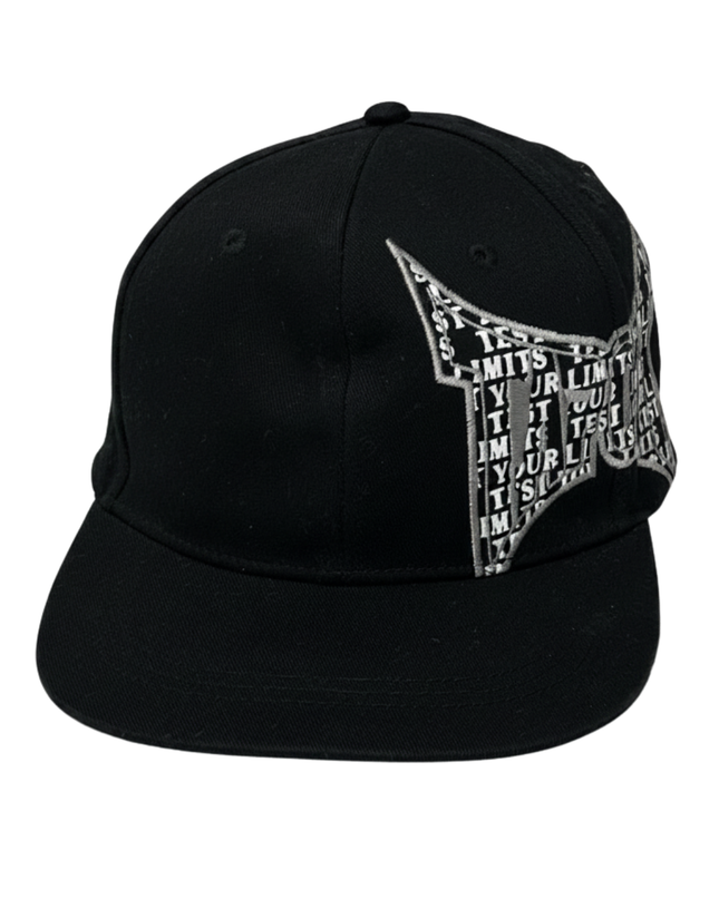 Tapout Black Graphic Test Your Limits Baseball Cap
