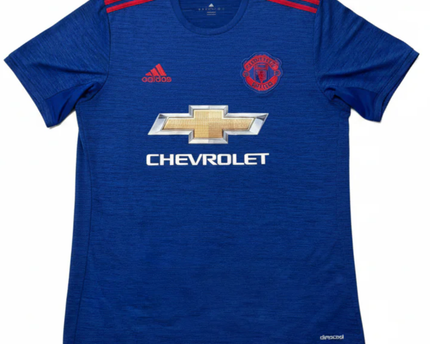 Manchester United 2016-17 Adidas Blue Away Jersey