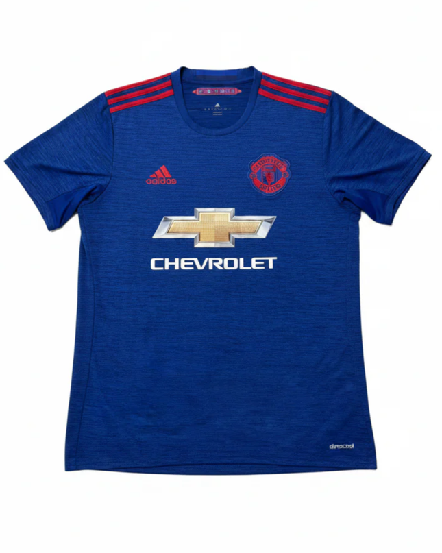 Manchester United 2016-17 Adidas Blue Away Jersey