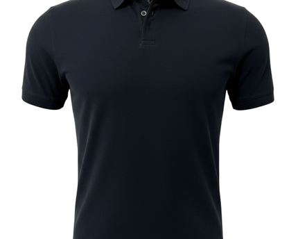 H&M Black Slim Fit Polo Shirt