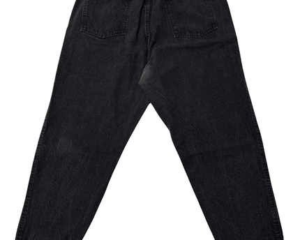 Forelli Denim Black High-Waisted Tapered Jeans