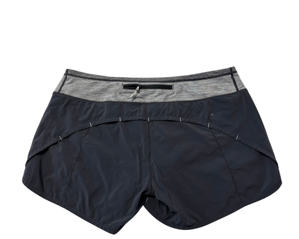 Lululemon Grey Performance Running Sports Shorts