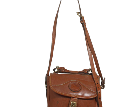 Dooney & Bourke Brown Vintage All-Weather Leather Crossbody Bag
