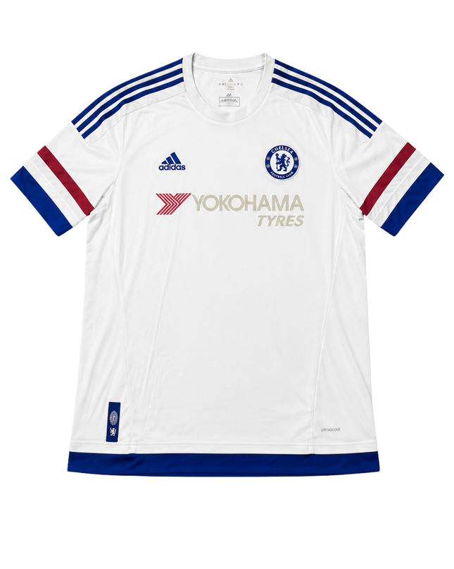 Chelsea FC 2015/16 Away Adidas White  Football Jersey