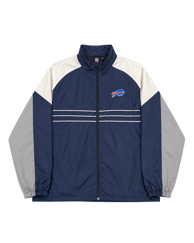 Reebok Navy Blue Buffalo Bills NFL Windbreaker Jacket