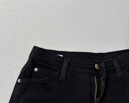 Women's Black Straight Leg Denim Jeans