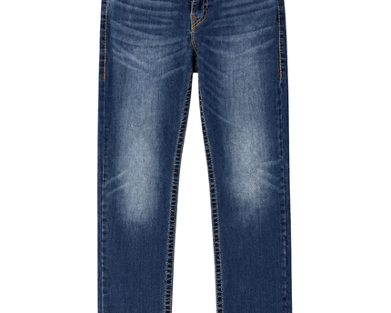 True Religion Blue Geno Relaxed Slim Fit Jeans