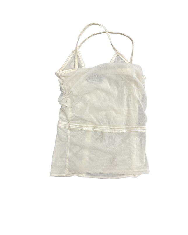 Parasuco Ergonomic Jeans Sheer Mesh Strappy Top - XXS