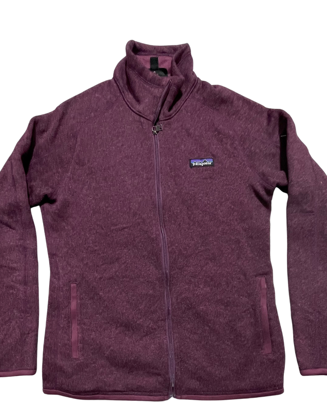 Patagonia Burgundy Better Sweater Full-Zip Fleece Jacket