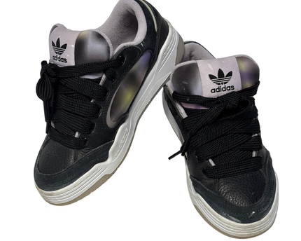 Adidas Black Adimatic Chunky Leather Sneakers