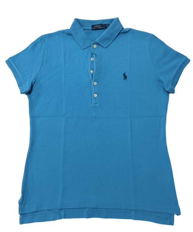 Ralph Lauren Classic Fit Embroidered Pony Blue Polo Shirt