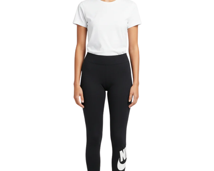 Nike Black Sportswear Essential Graphic Leggings