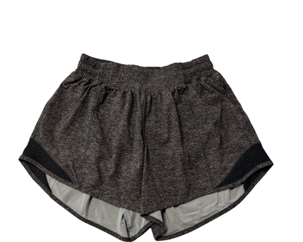 Lululemon Grey High-Rise Athletic Sports Shorts